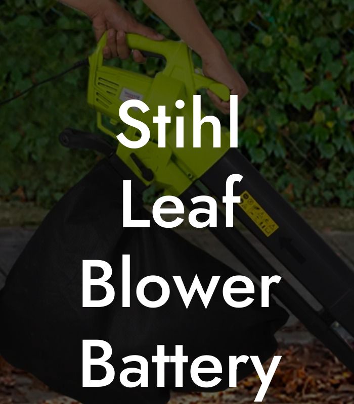 Stihl Leaf Blower Battery