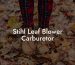 Stihl Leaf Blower Carburetor