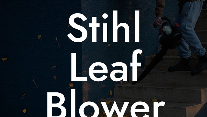 Stihl Leaf Blower Gutter Attachment