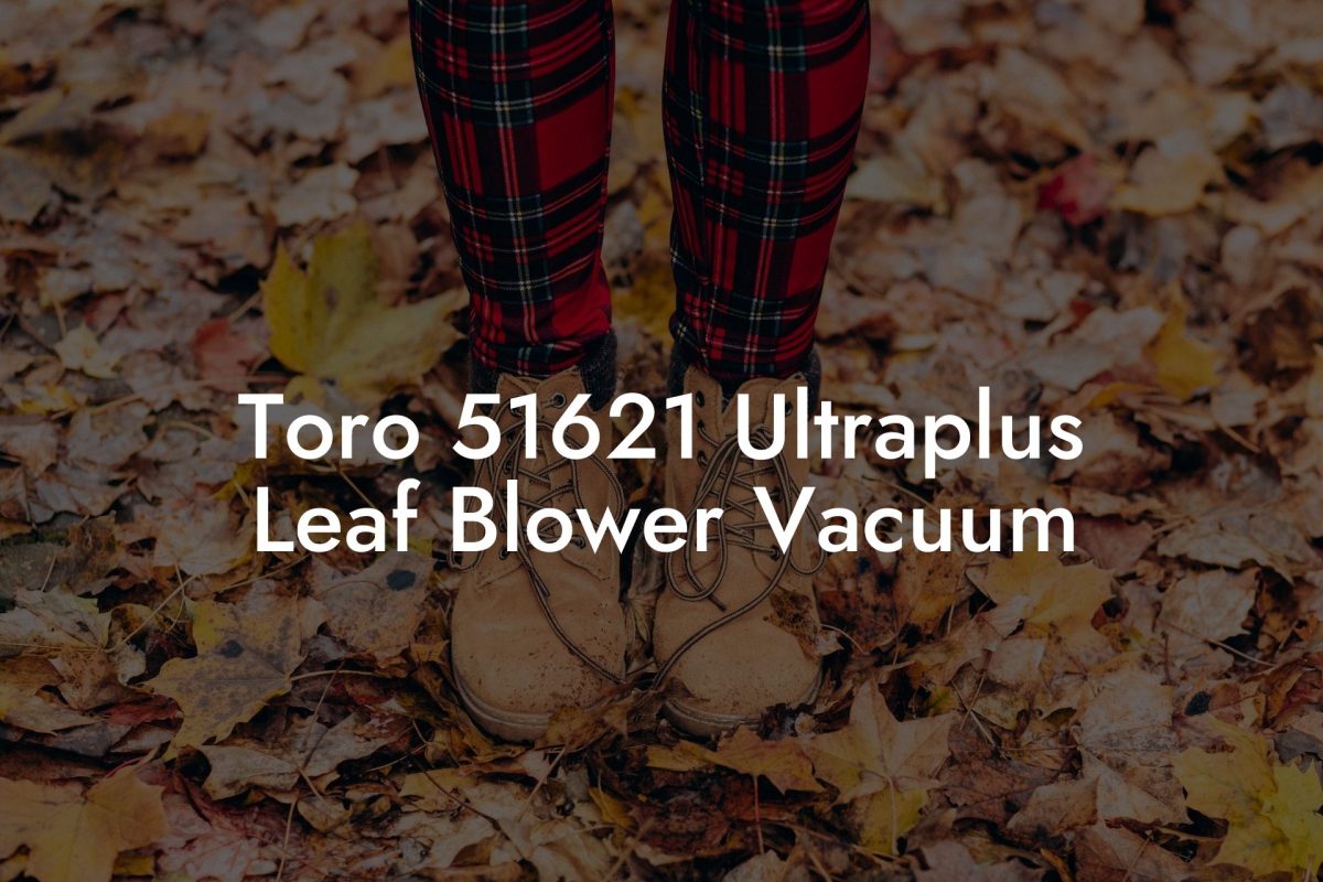 Toro 51621 Ultraplus Leaf Blower Vacuum