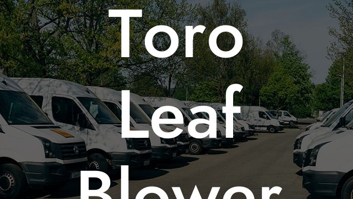 Toro Leaf Blower Replacement Parts