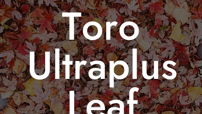 Toro Ultraplus Leaf Blower Vacuum