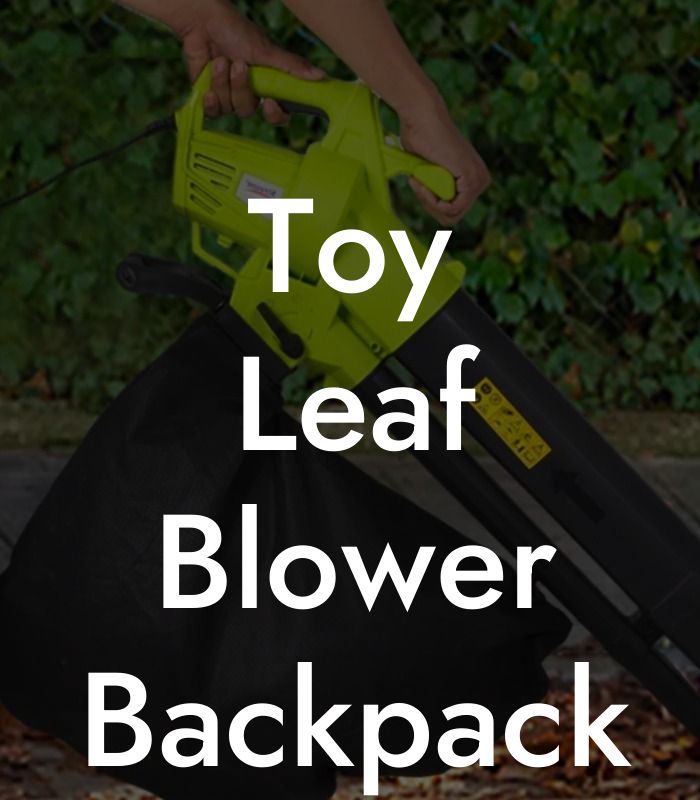 Toy Leaf Blower Backpack