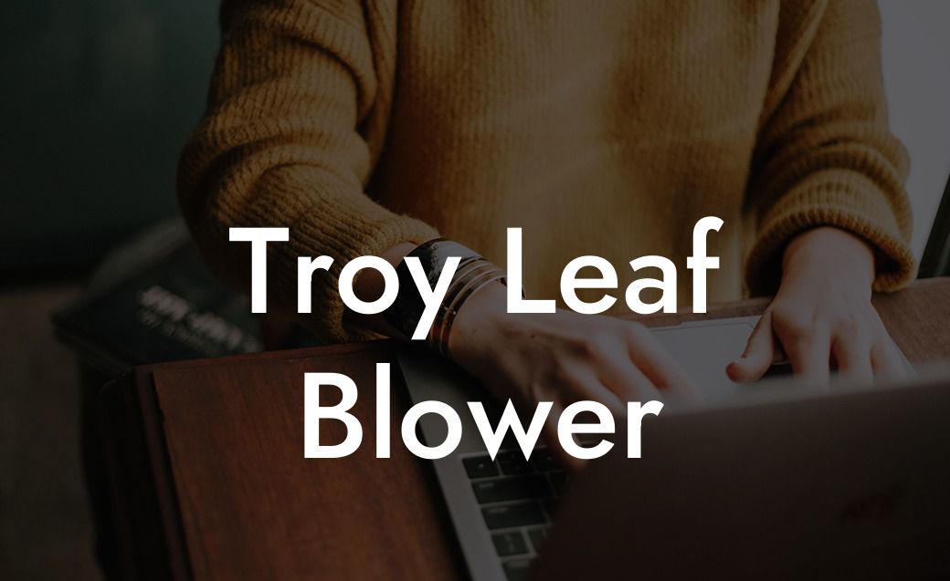 Troy Leaf Blower