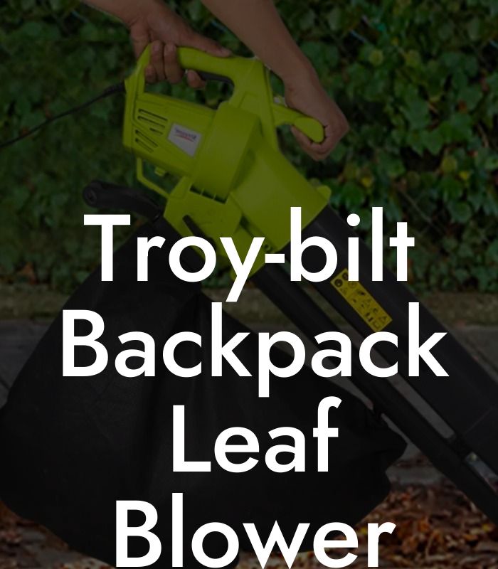 Troy-bilt Backpack Leaf Blower