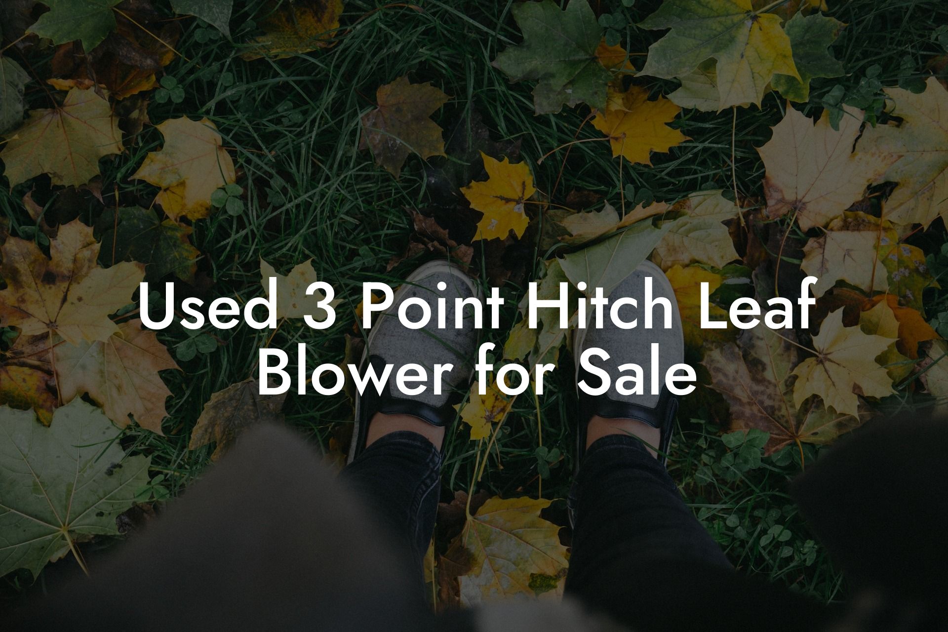 Used 3 Point Hitch Leaf Blower for Sale