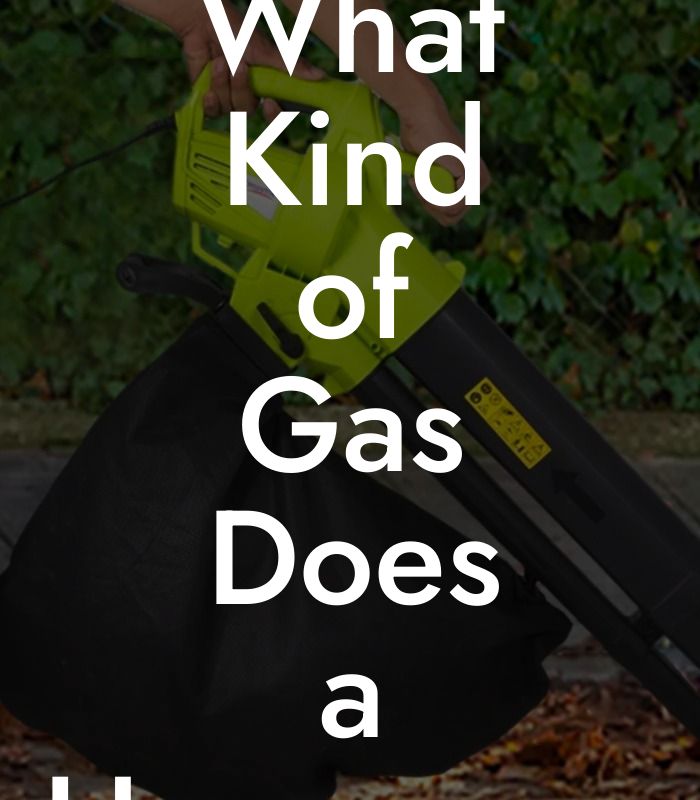 What Kind of Gas Does a Husqvarna Leaf Blower Use