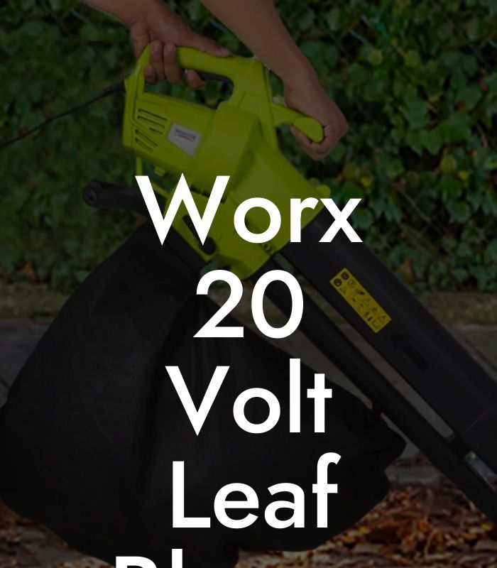 Worx 20 Volt Leaf Blower