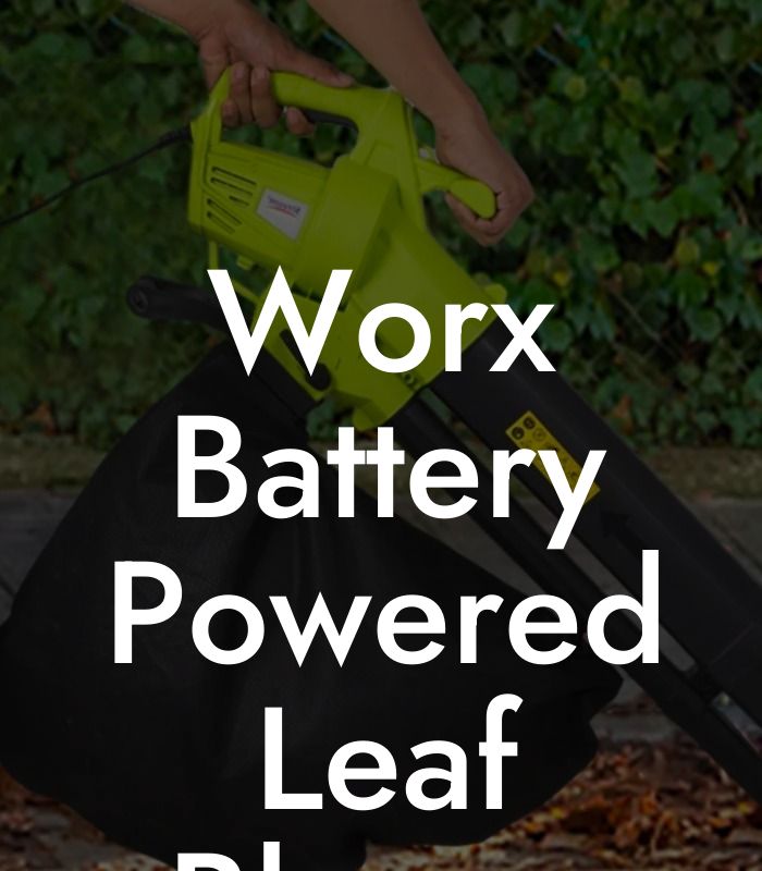 Worx Battery Powered Leaf Blower