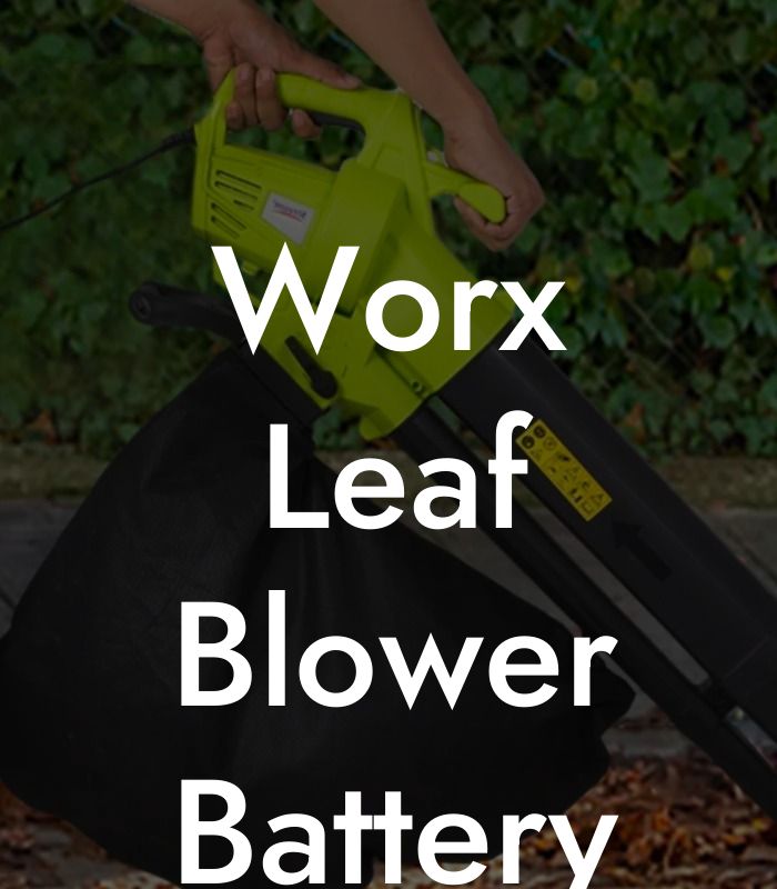 Worx Leaf Blower Battery Charger