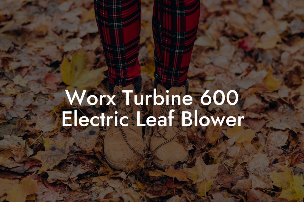 Worx Turbine 600 Electric Leaf Blower