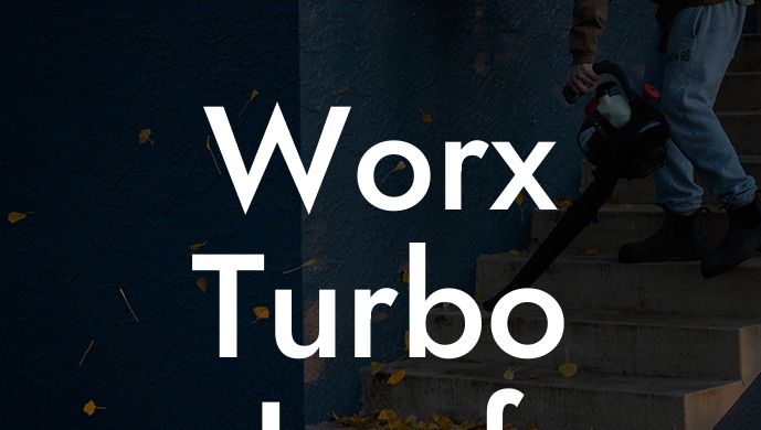 Worx Turbo Leaf Blower