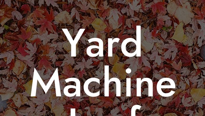 Yard Machine Leaf Blower