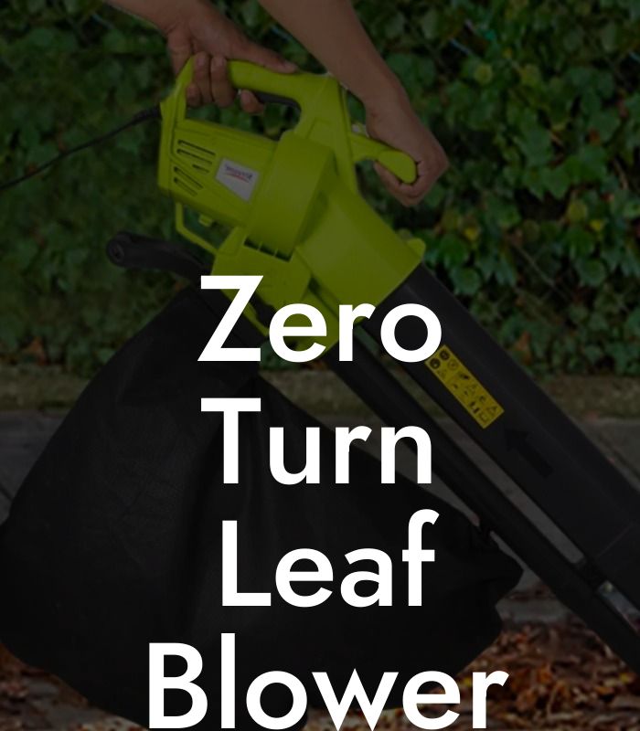 Zero Turn Leaf Blower